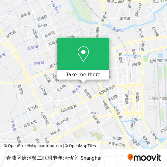 青浦区徐泾镇二联村老年活动室 map