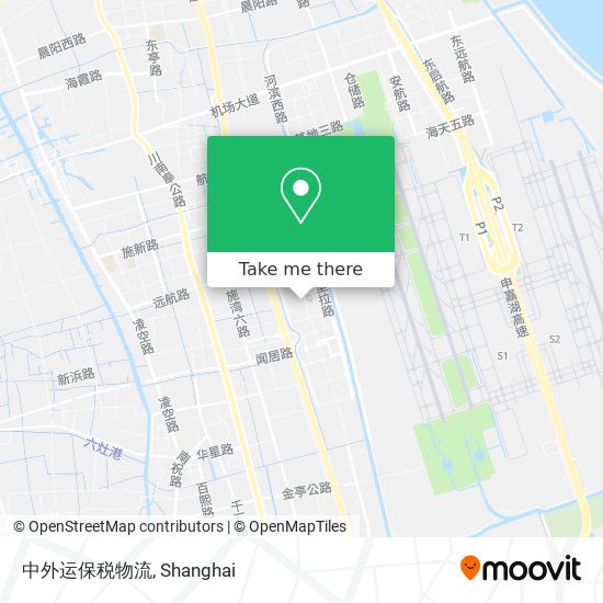 中外运保税物流 map