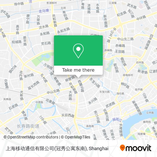 上海移动通信有限公司(冠秀公寓东南) map
