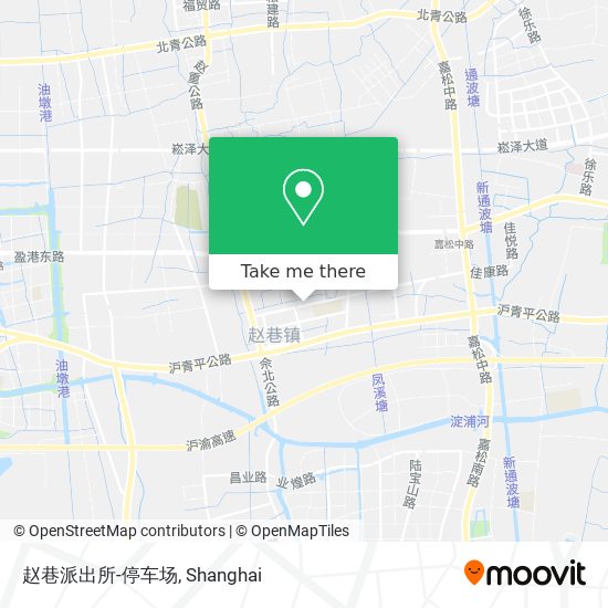 赵巷派出所-停车场 map