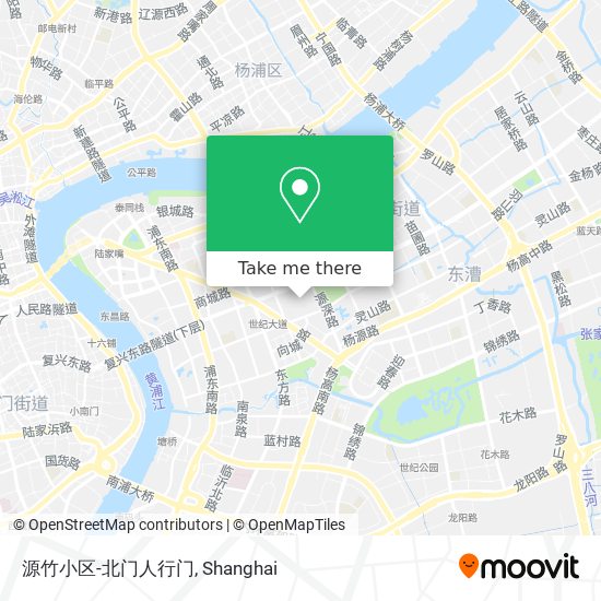 源竹小区-北门人行门 map