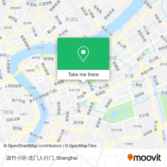 源竹小区-北门人行门 map