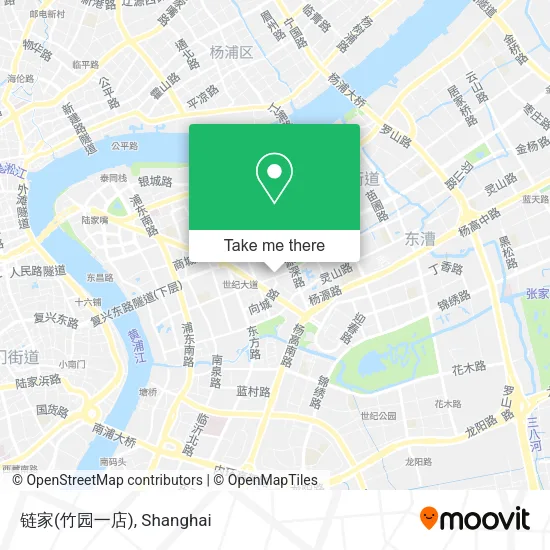 链家(竹园一店) map