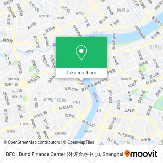 BFC | Bund Finance Center (外滩金融中心) map