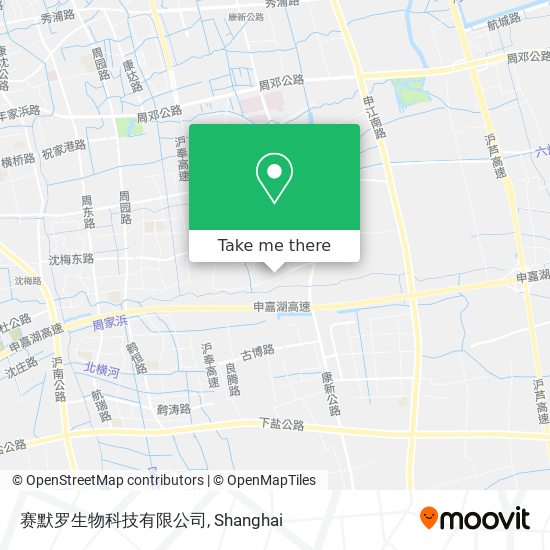 赛默罗生物科技有限公司 map