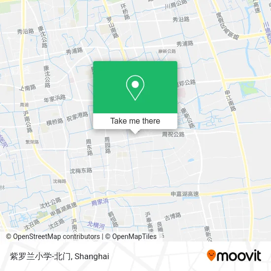 紫罗兰小学-北门 map