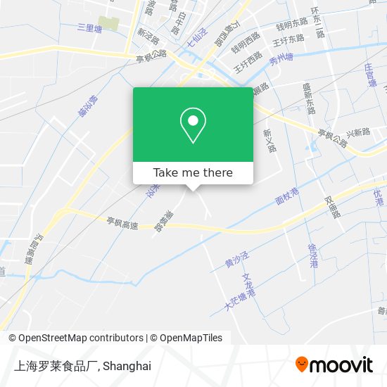 上海罗莱食品厂 map