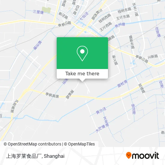 上海罗莱食品厂 map