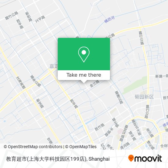 教育超市(上海大学科技园区199店) map