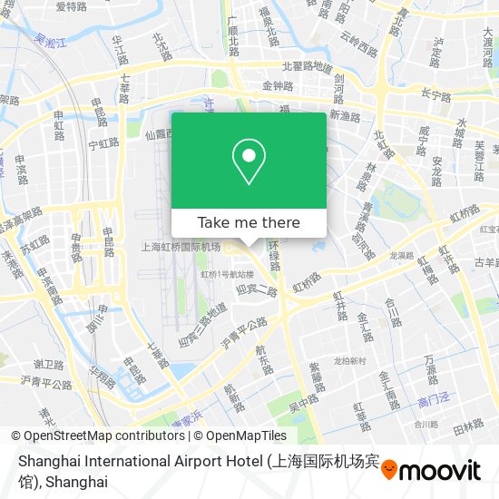 Shanghai International Airport Hotel (上海国际机场宾馆) map