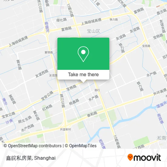 鑫皖私房菜 map