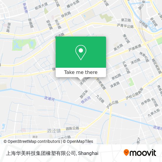 上海华美科技集团橡塑有限公司 map