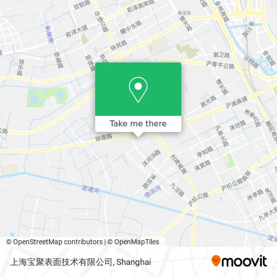 上海宝聚表面技术有限公司 map