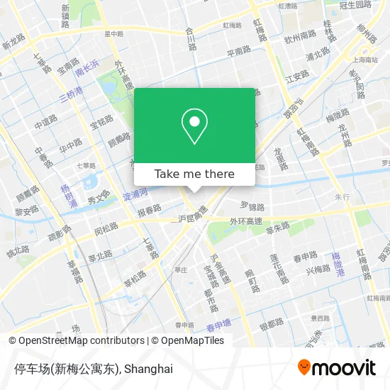 停车场(新梅公寓东) map