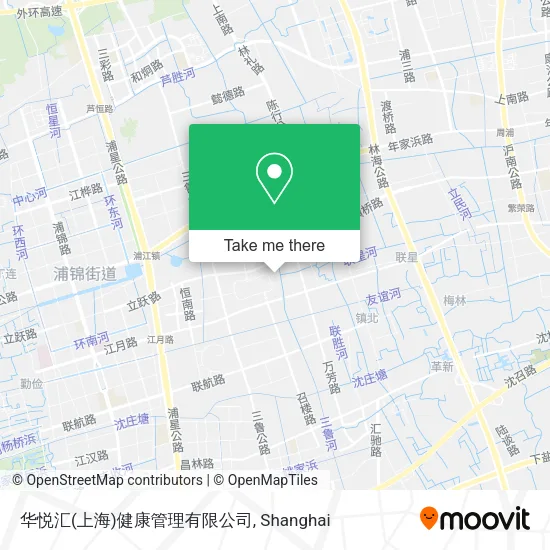 华悦汇(上海)健康管理有限公司 map