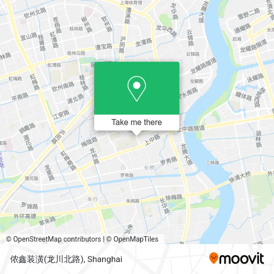侬鑫装潢(龙川北路) map