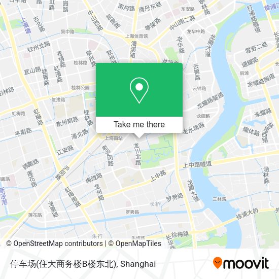 停车场(住大商务楼B楼东北) map