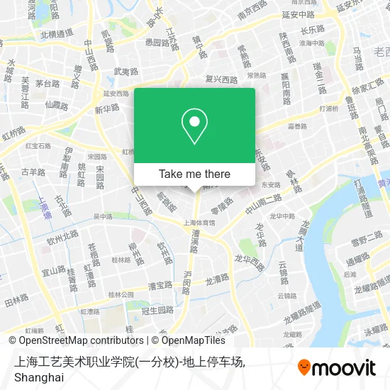 上海工艺美术职业学院(一分校)-地上停车场 map