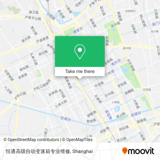 恒通高级自动变速箱专业维修 map