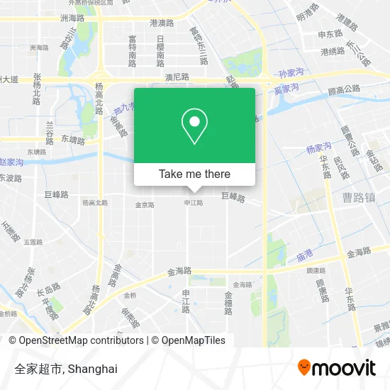 全家超市 map