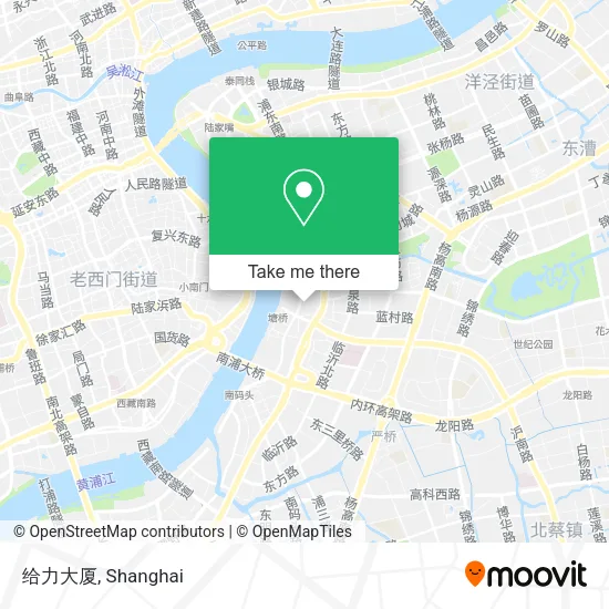 给力大厦 map