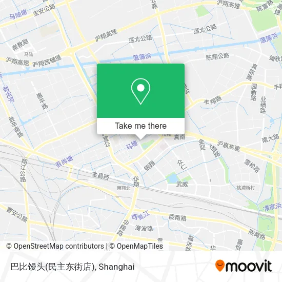 巴比馒头(民主东街店) map