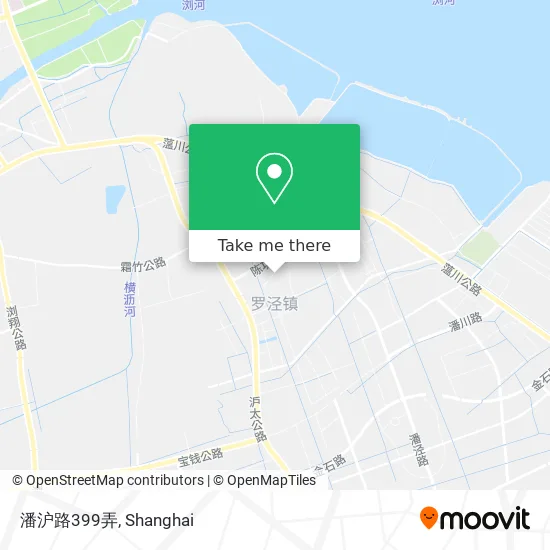 潘沪路399弄 map