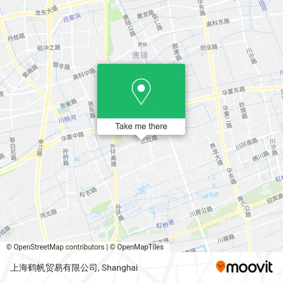 上海鹤帆贸易有限公司 map