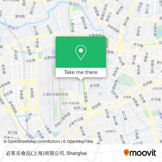 必客乐食品(上海)有限公司 map