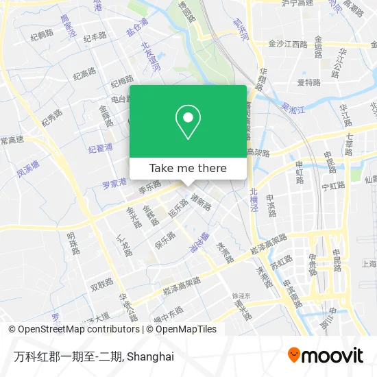 万科红郡一期至-二期 map