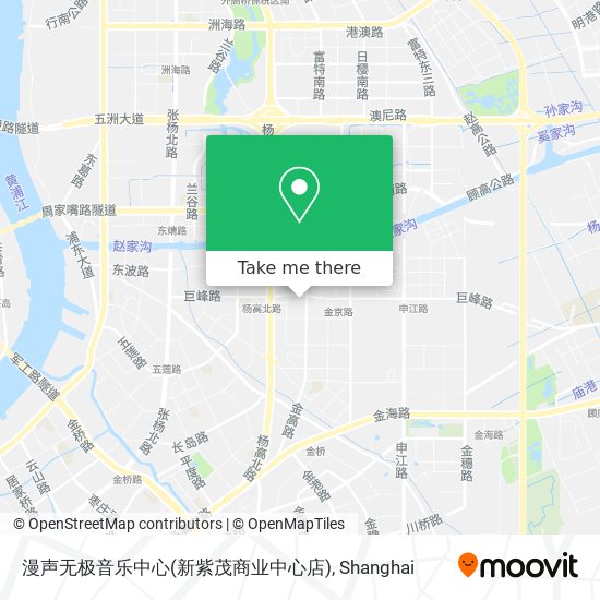 漫声无极音乐中心(新紫茂商业中心店) map