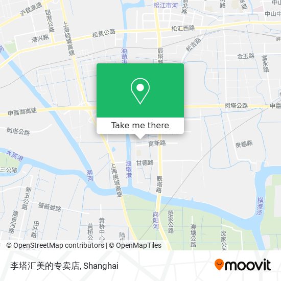 李塔汇美的专卖店 map