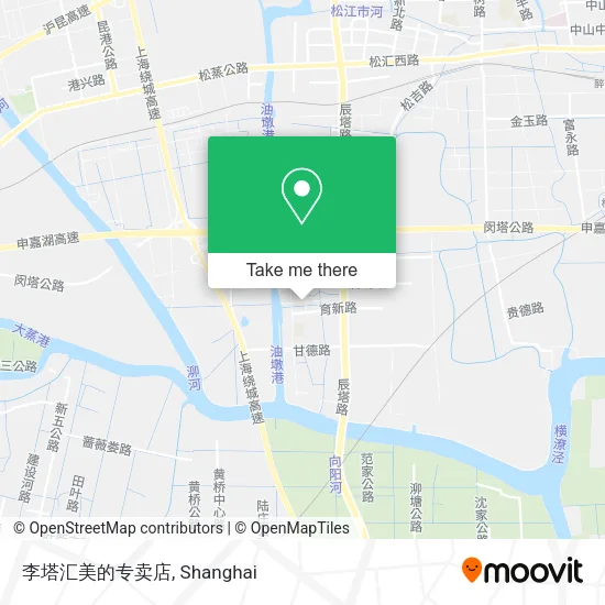 李塔汇美的专卖店 map