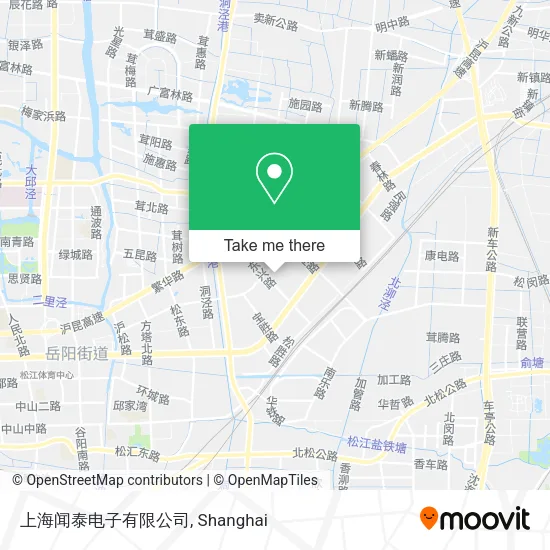 上海闻泰电子有限公司 map