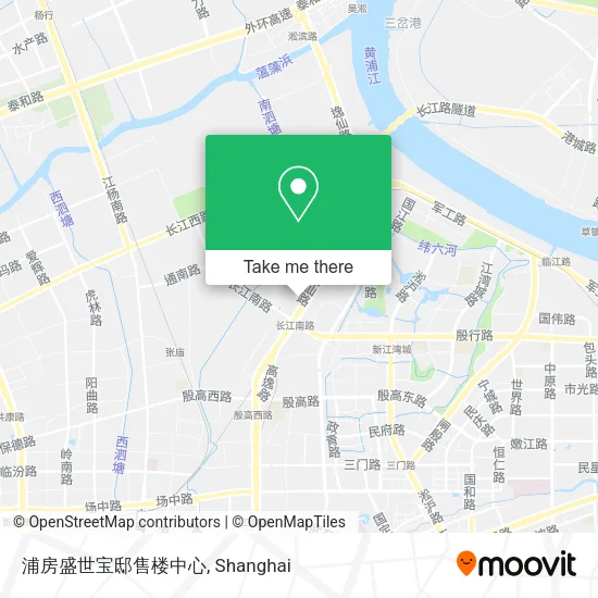 浦房盛世宝邸售楼中心 map