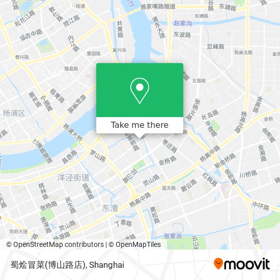 蜀烩冒菜(博山路店) map