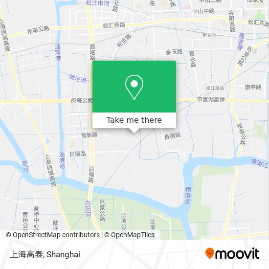 上海高泰 map