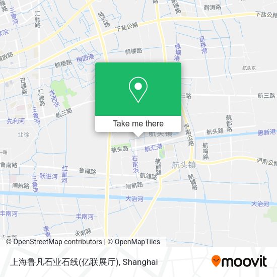 上海鲁凡石业石线(亿联展厅) map