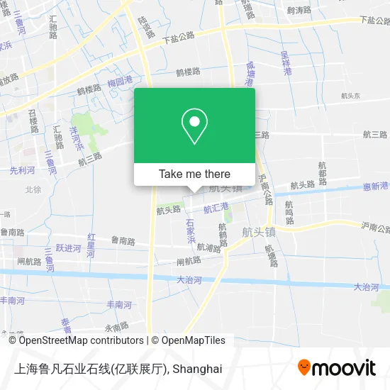 上海鲁凡石业石线(亿联展厅) map