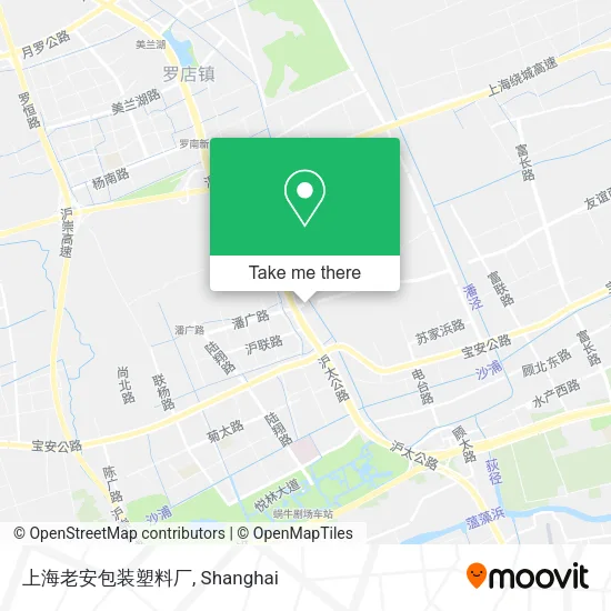上海老安包装塑料厂 map