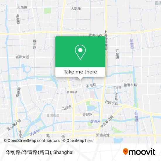 华纺路/华青路(路口) map