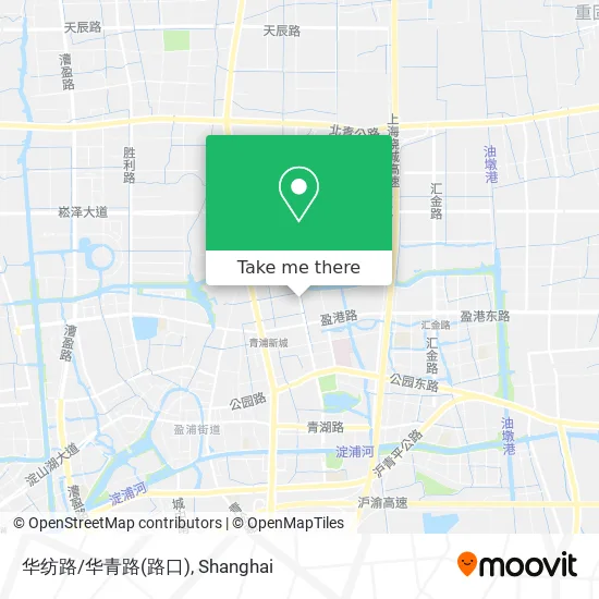 华纺路/华青路(路口) map