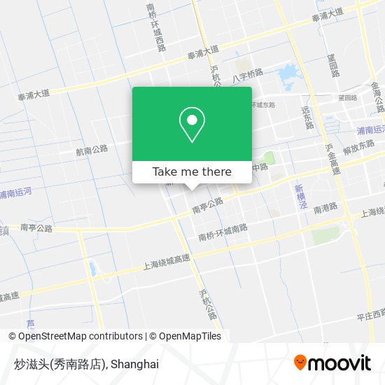 炒滋头(秀南路店) map