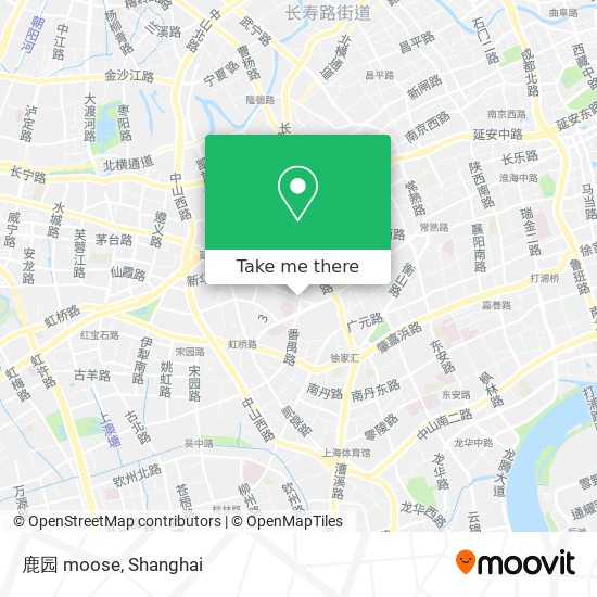 鹿园 moose map