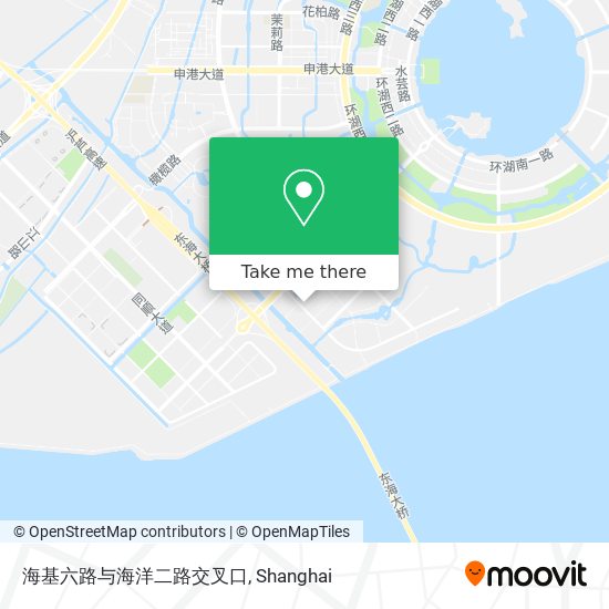 海基六路与海洋二路交叉口 map