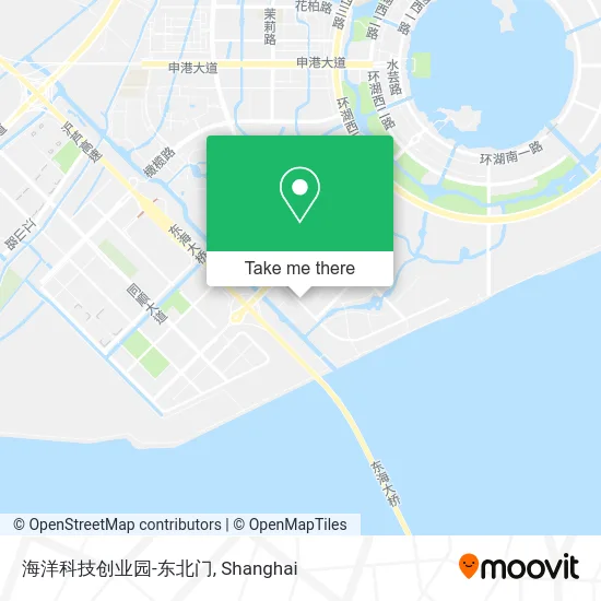 海洋科技创业园-东北门 map