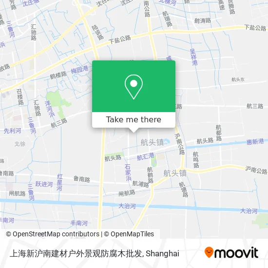 上海新沪南建材户外景观防腐木批发 map