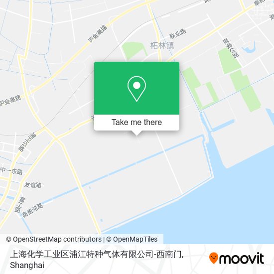 上海化学工业区浦江特种气体有限公司-西南门 map
