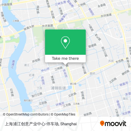 上海浦江创意产业中心-停车场 map