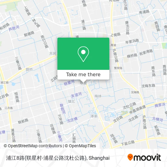 浦江8路(联星村-浦星公路沈杜公路) map